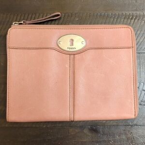 Fossil Pink Tablet Pouch